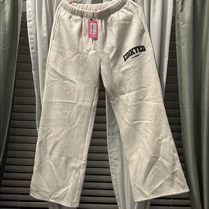 Edikted Kids Light Gray Sweatpants